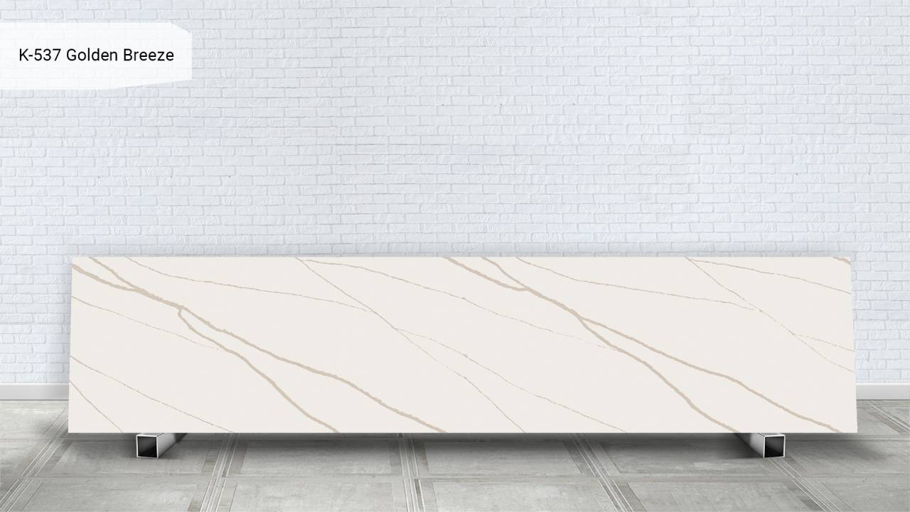 Купить в наличии акриловый камень K-537 Золотой Бриз / Golden Breeze